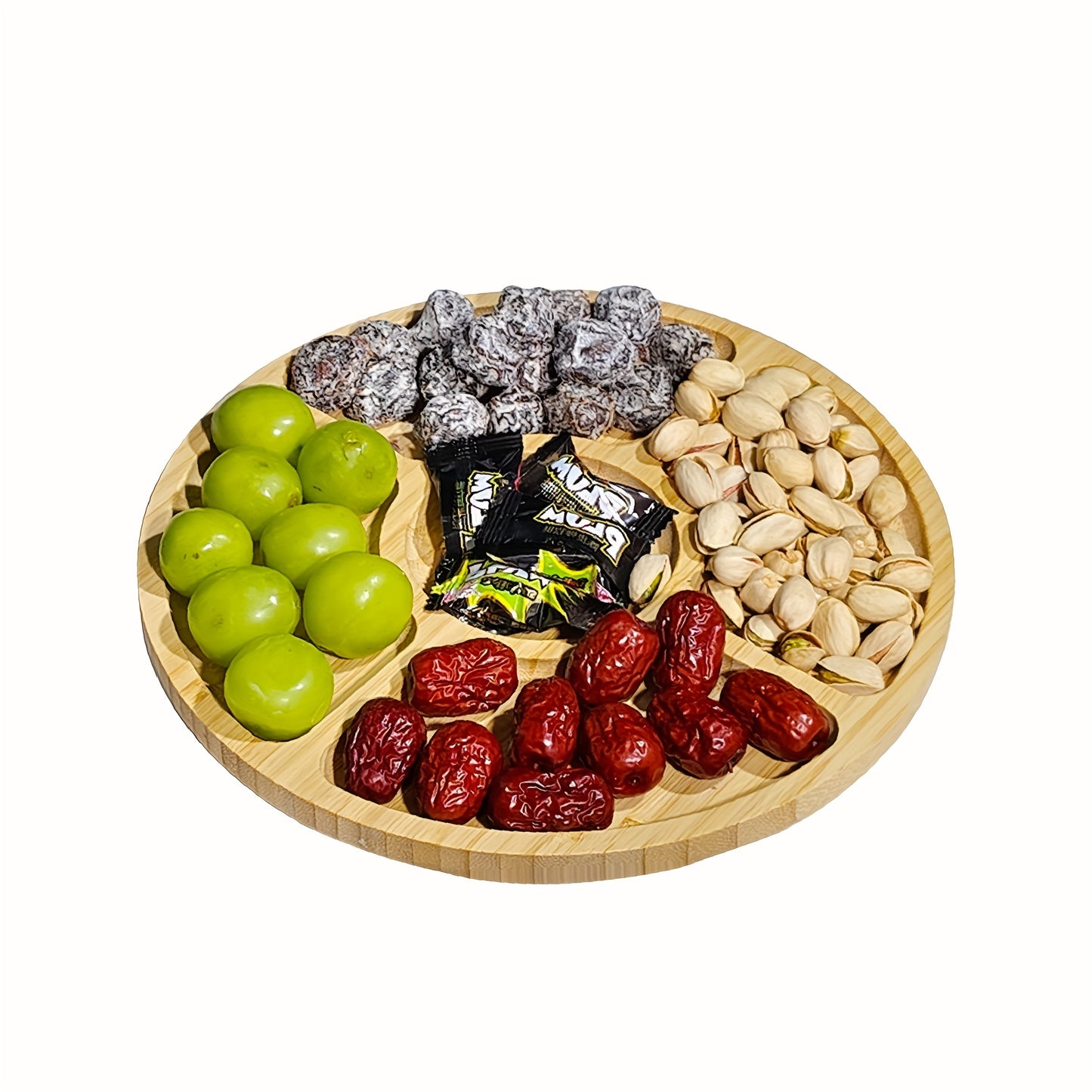 Bamboo Serving Tray Round
