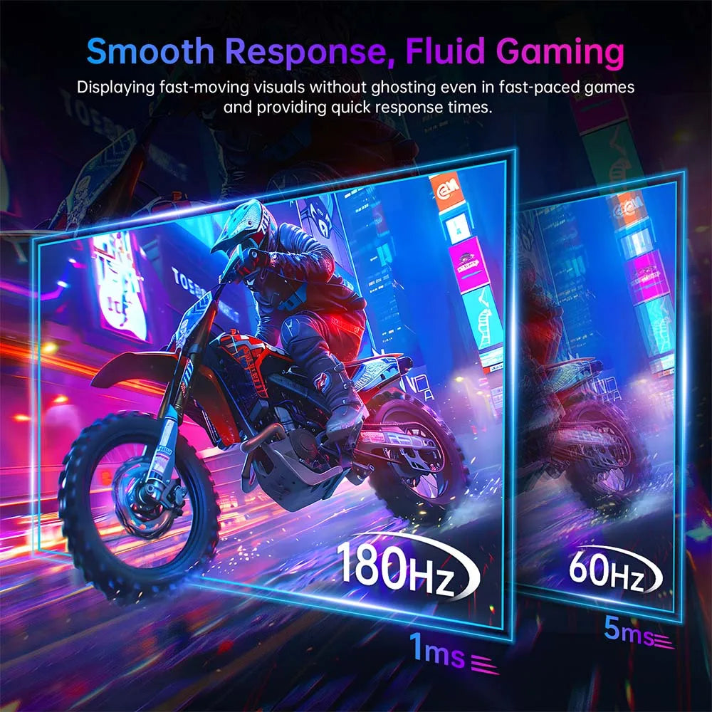 Monitor para juegos KTC H24F8 FHD de 23,8"