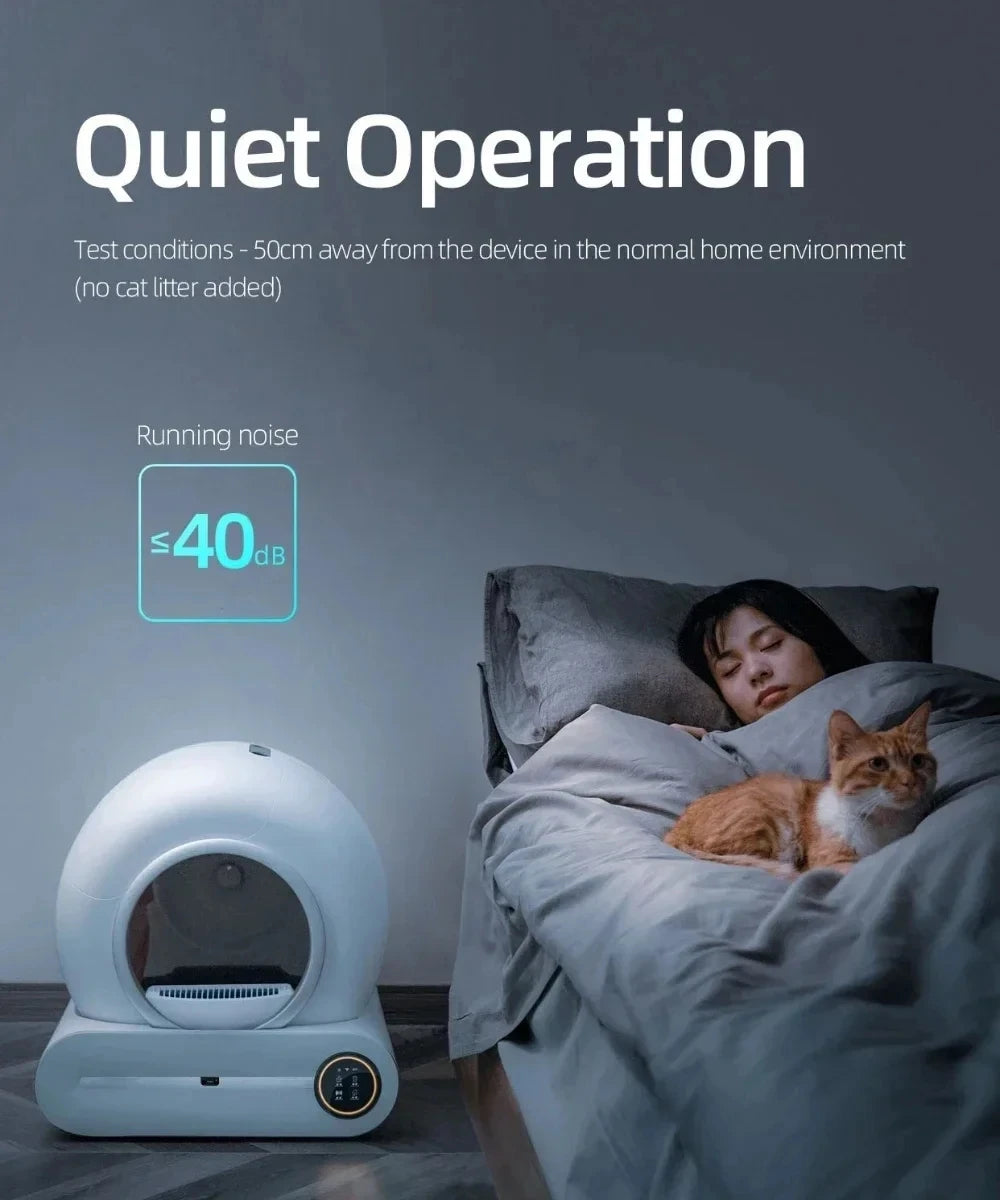Tonepie 65L Automatic Smart Cat Litter Box | LIMITED DEAL!
