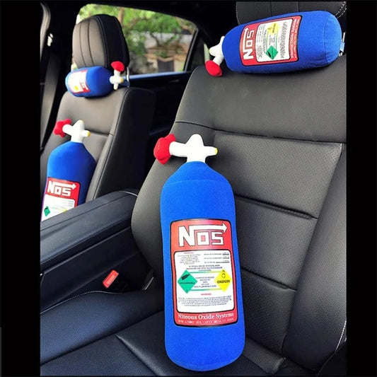 NOS Flaschen-Auto-Nackenkissen