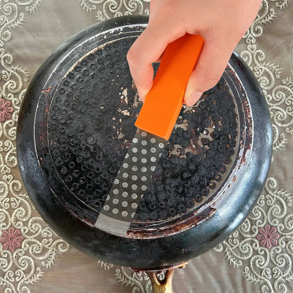Eliminador de óxido de acero inoxidable con borrador de cal