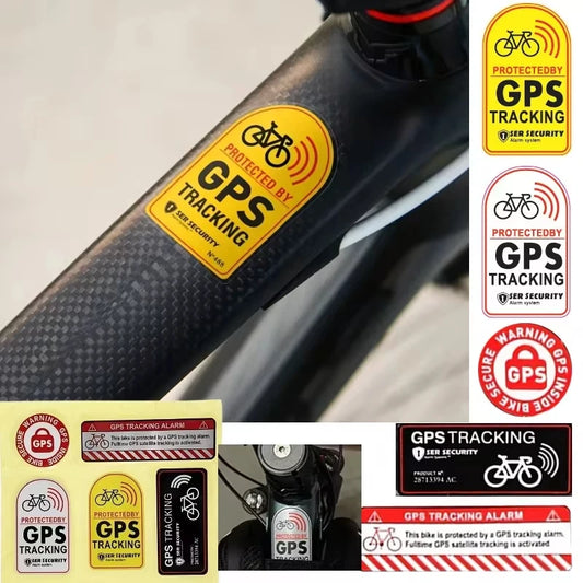 GPS Tracking Alarm Warning Sticker
