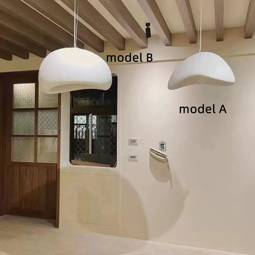 Lámpara colgante nórdica Wabi Sabi