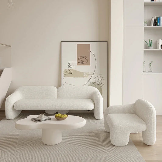 Designer-Schlafsofa aus Lammwolle