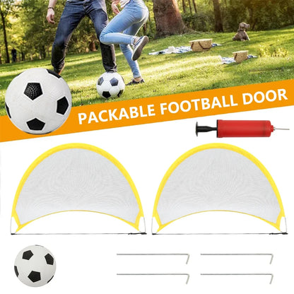 Folding Football Goal Net