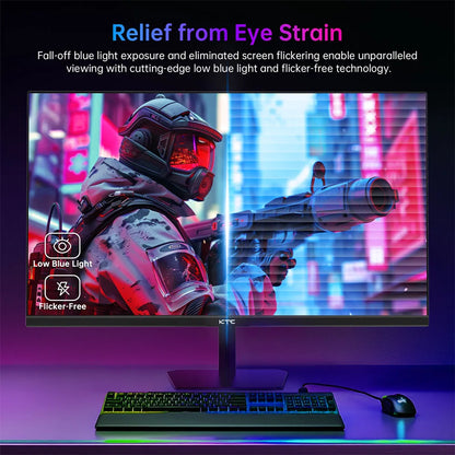 Monitor para juegos KTC H24F8 FHD de 23,8"