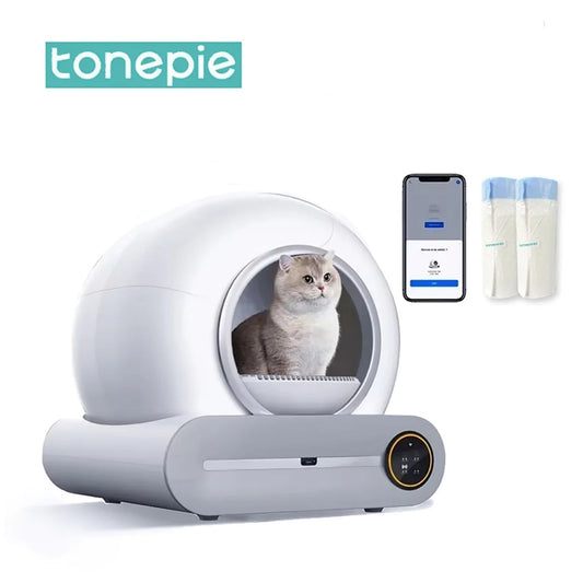 Tonepie 65L Automatic Smart Cat Litter Box | LIMITED DEAL!