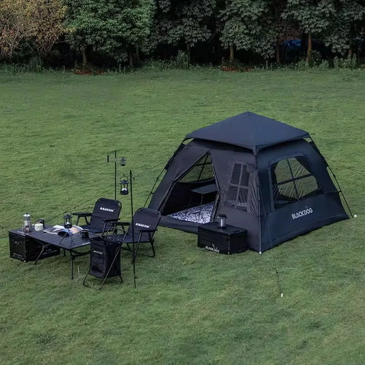 BLACKDOG Schnellöffnungs-Campingzelt