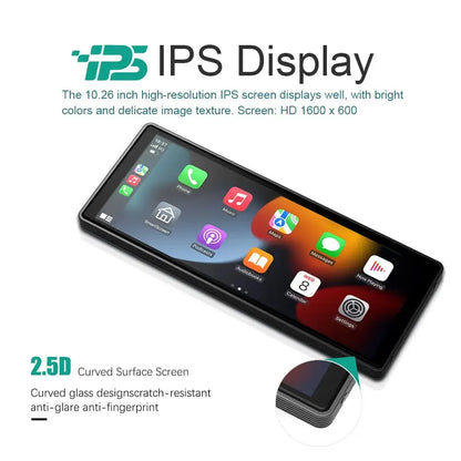 Reproductor multimedia universal para coche de 10,26 pulgadas