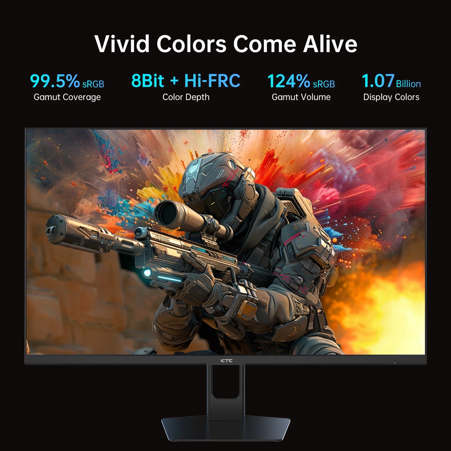 Monitor para juegos KTC H27T22C de 27"