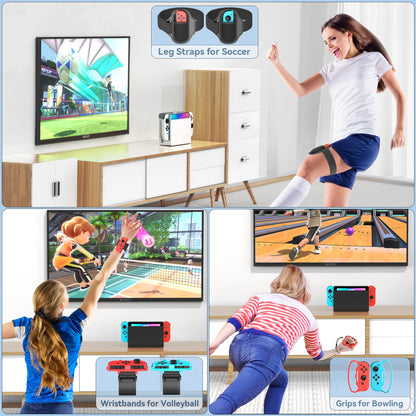 Kit deportivo todo en uno para Nintendo Switch/Switch OLED