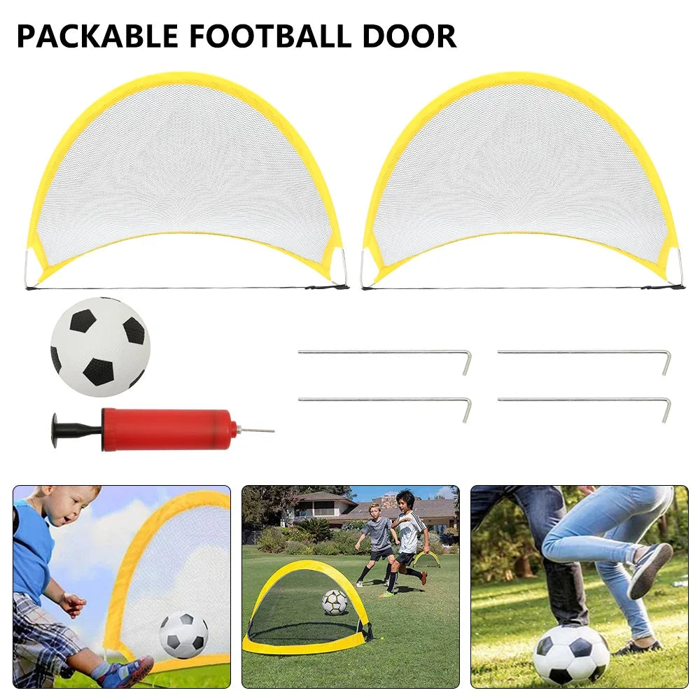Folding Football Goal Net