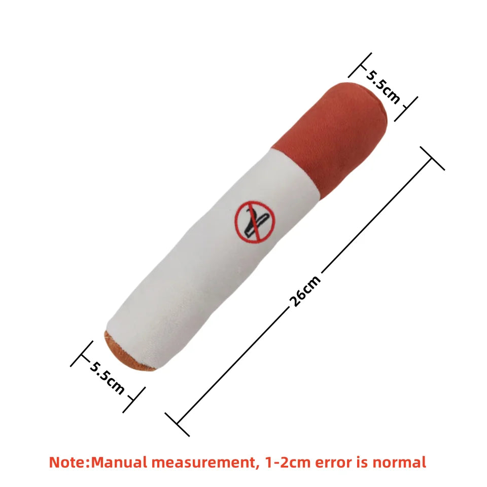 Juguete interactivo de cigarro para perros
