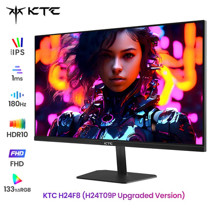 Monitor para juegos KTC H24F8 FHD de 23,8"