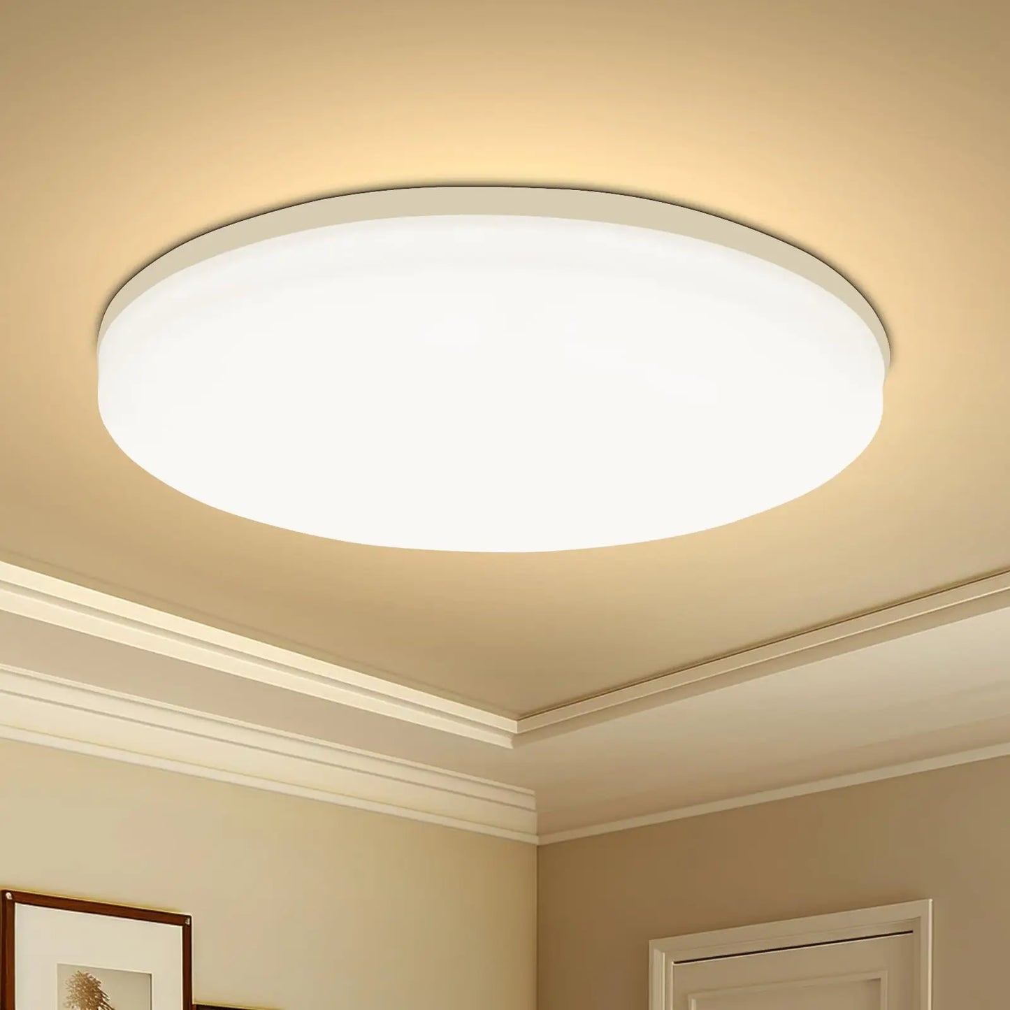 Lámpara de techo LED redonda