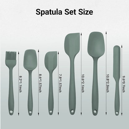 Silikon-Backformen-Spatel-Set