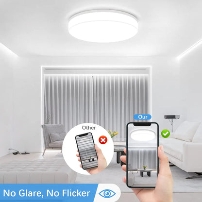 Lámpara de techo LED redonda
