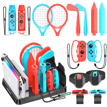 Kit deportivo todo en uno para Nintendo Switch/Switch OLED