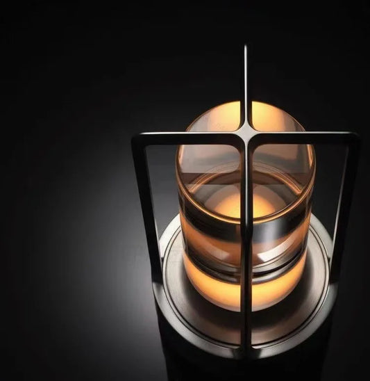 Lámpara LED de cristal de aleación de aluminio