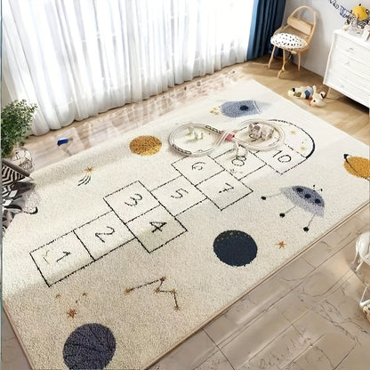 Cartoon Jumping Game Rug