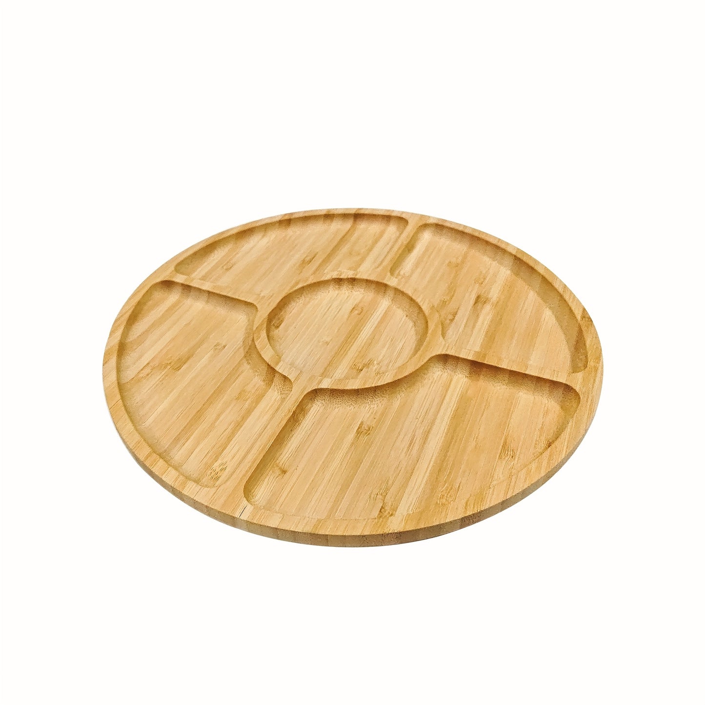 Bamboo Serving Tray Round